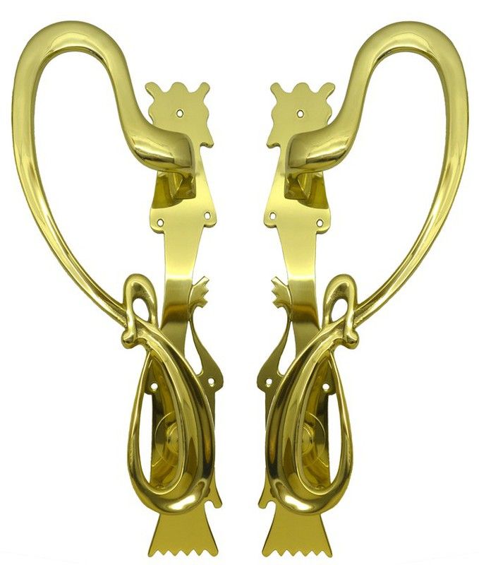 Tirador modernista caracoles MA0055 1