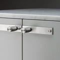 Argenté - Inox mat / Couple