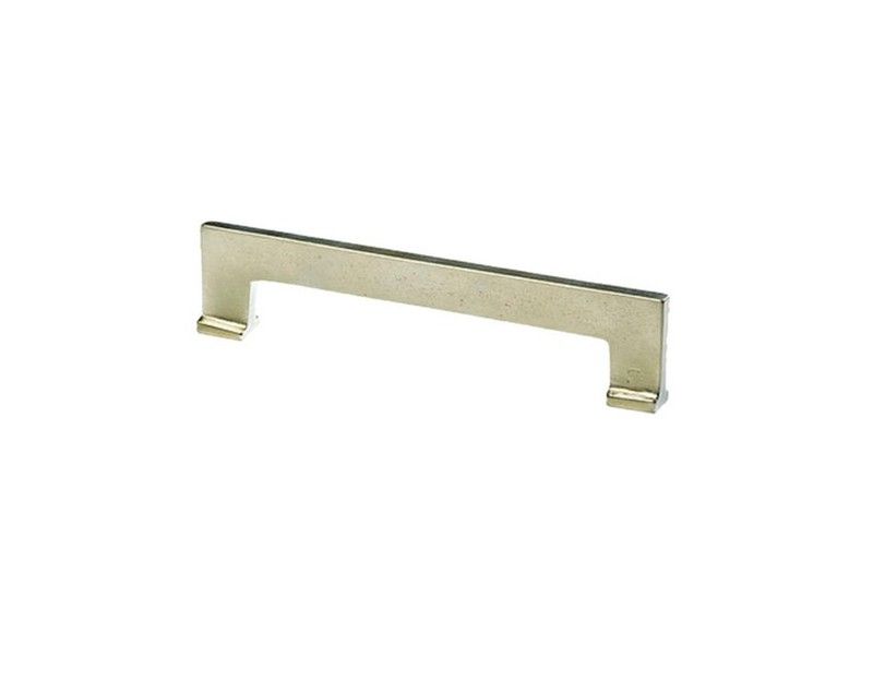 Tirador plano EVOKE de JOLIE en plata vieja 1