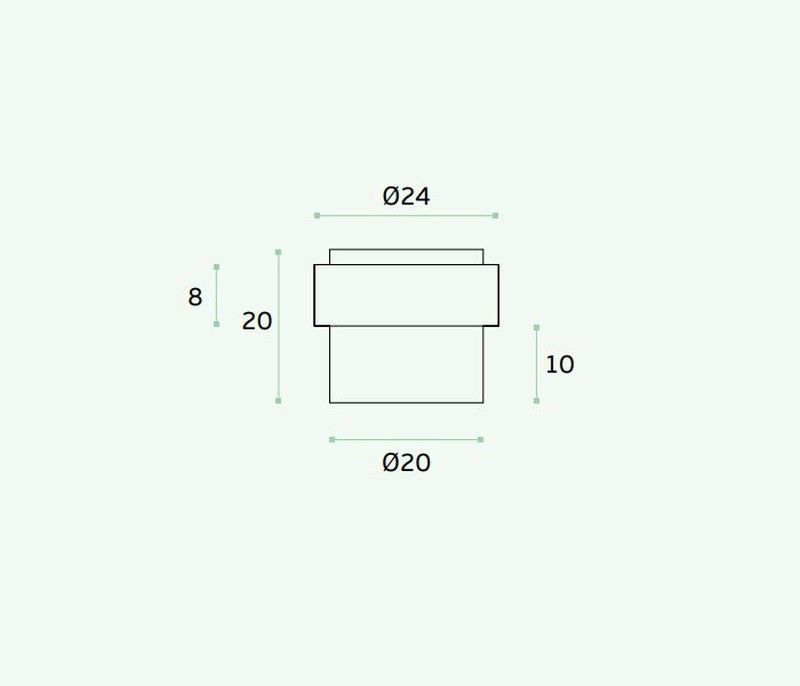 Tope puerta IN.13.121.20 JNF UT0141 2