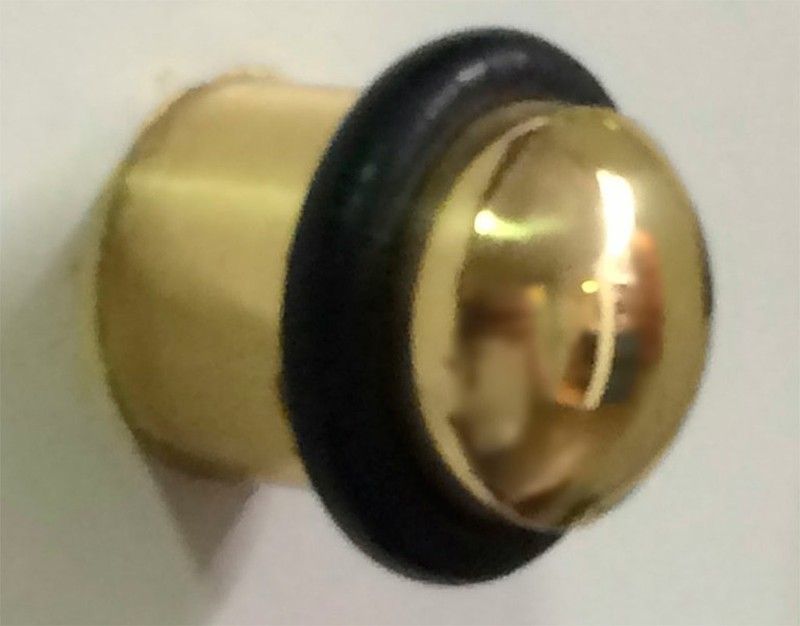 Topall de porta llautó polit Tupai UT1290LP00 3