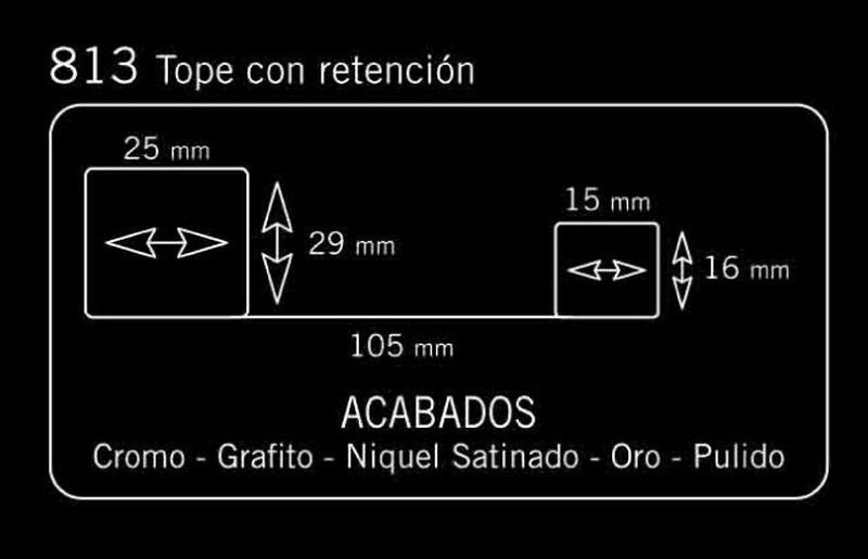 Tope retenedor 813 Bernial UT0815 2